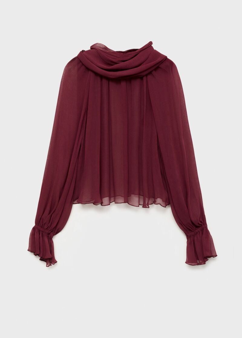 Blusa vaporosa.