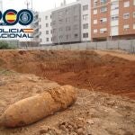 Castellón.-Sucesos.- La Policía desactiva en Castellón un artefacto de la Guerra Civil española