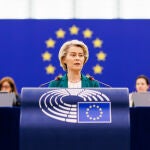 La presidenta de la Comisión Europea, Ursula Von Der Leyen