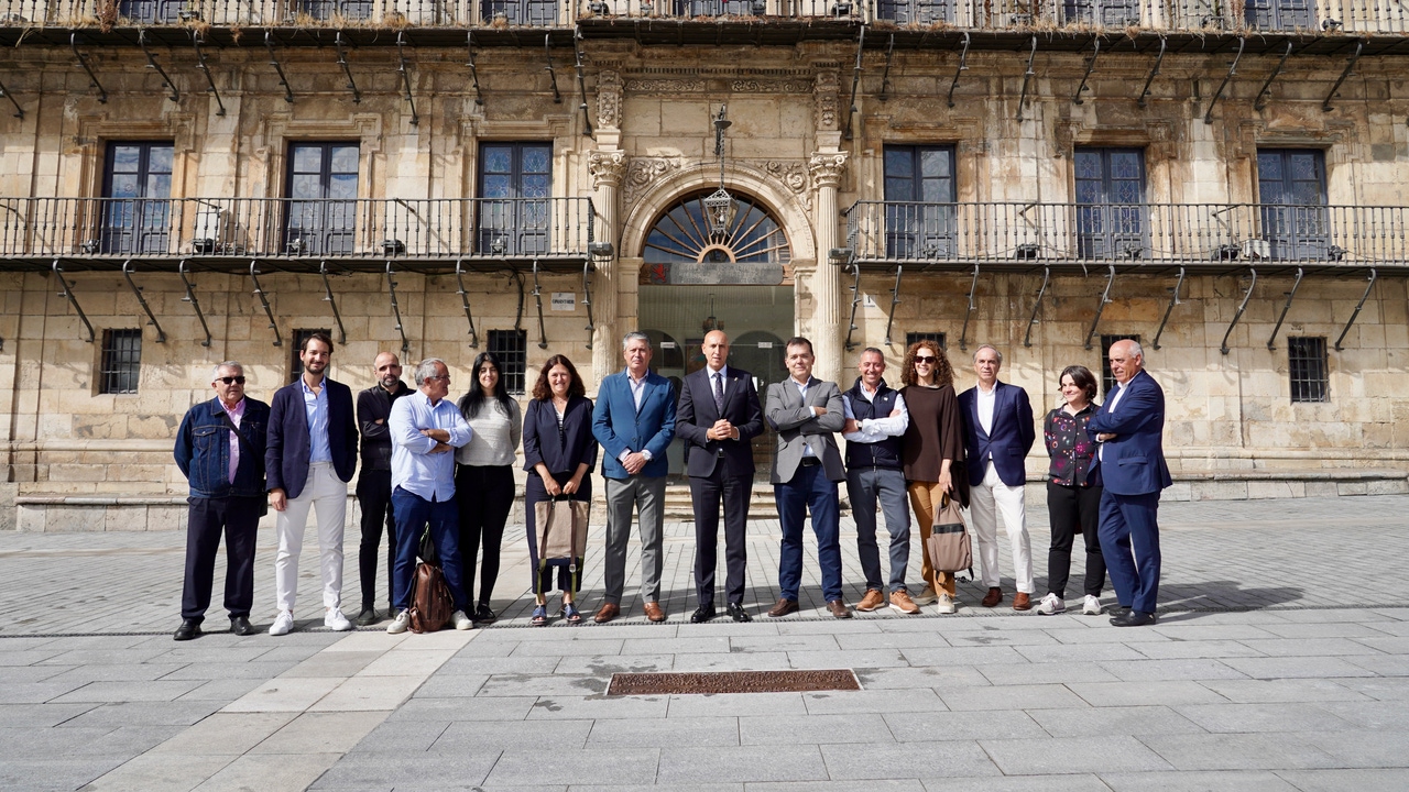 Cambio de cara de la Plaza Mayor de León