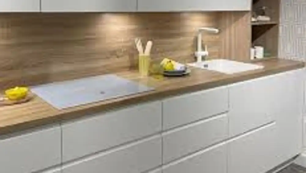 Frontal cocina en madera