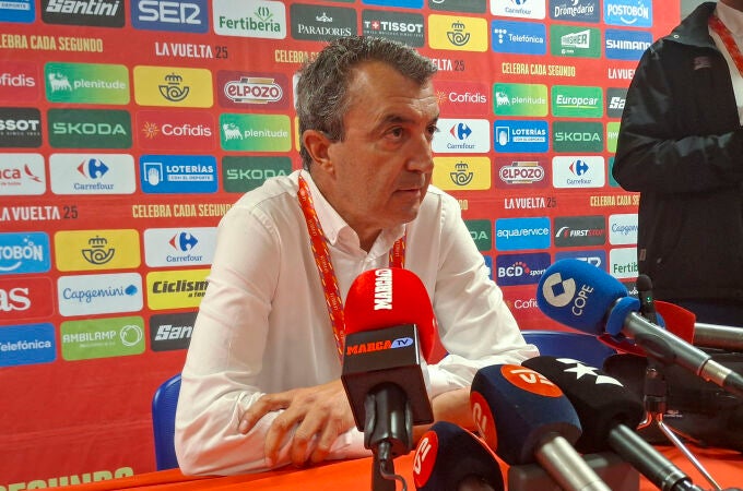 Javier Guillén: "Mañana saldrá la Vuelta y el propósito es llegar a Madrid "