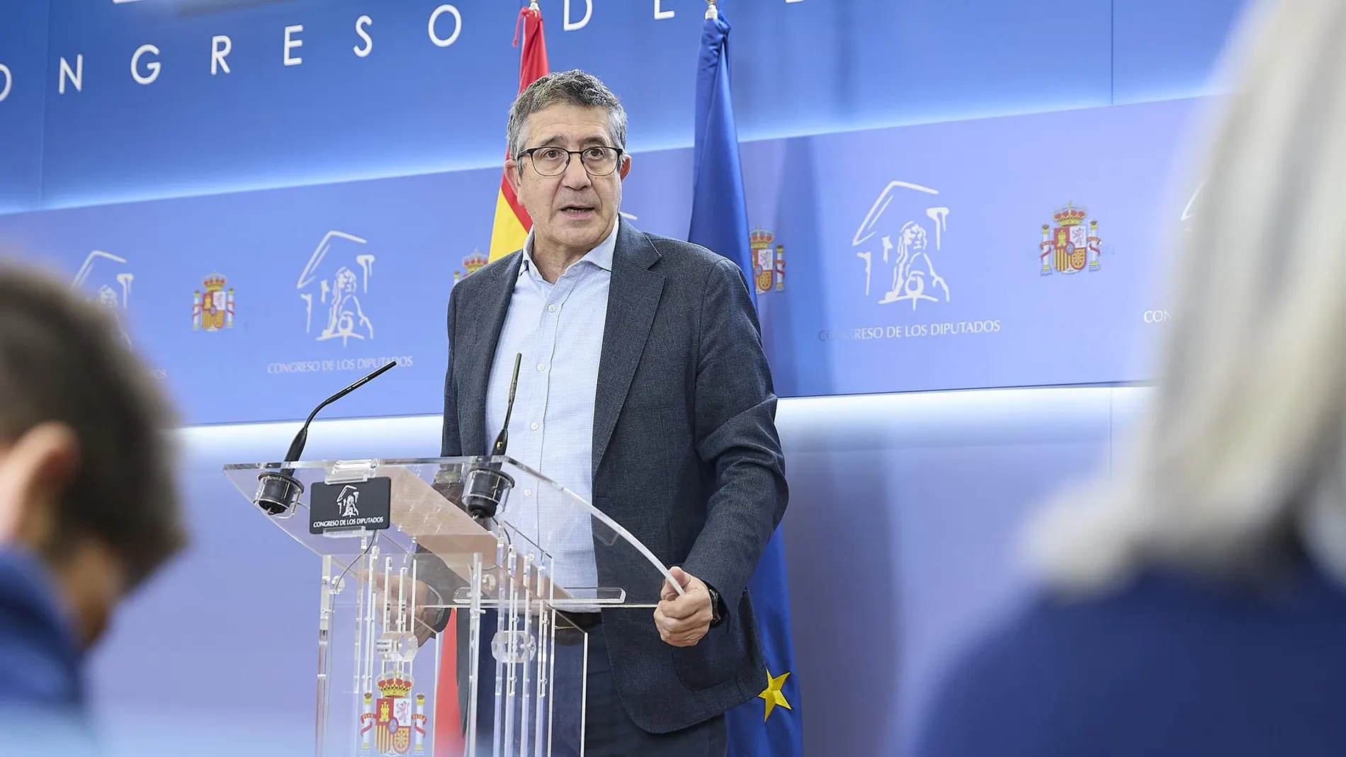 Patxi López defiende la postura española "más valiente" en la UE sobre Gaza y acusa al PP de alinearse con Netanyahu
