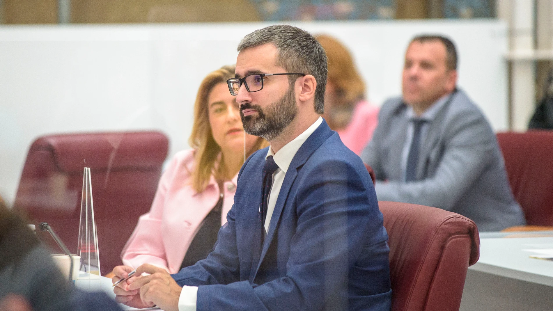 (Foto de ARCHIVO) El portavoz del Grupo Parlamentario Socialista, Francisco Lucas, en la Asamblea DIMA / Europa Press 29/06/2022