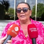 "Sería inhumana si no me removiera". María del Monte, muy afectada tras pedir 28 años de cárcel para su sobrino