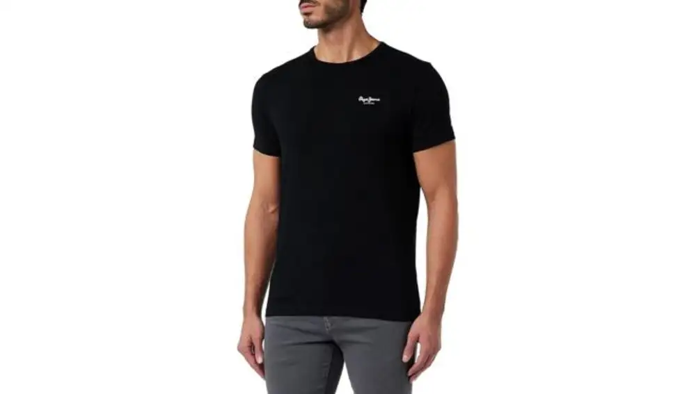 Camiseta negra de Pepe Jeans