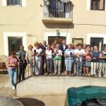 El viceconsejero de Transformación Digital, Luis Enrique Ortega, visita en Presencio un taller organizado junto a la Asociación de Mujeres Rurales de Burgos AURA FADEMUR