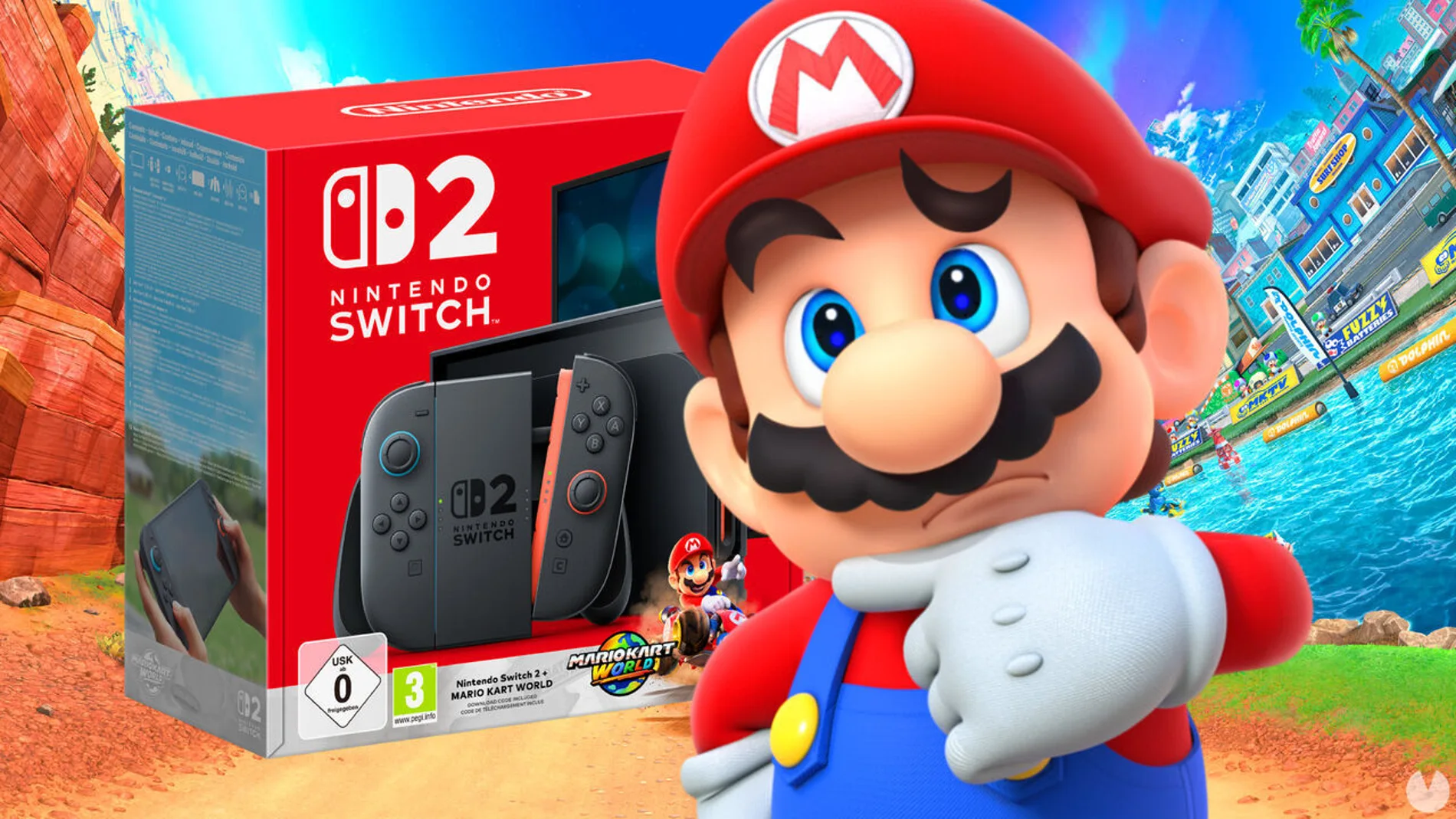 Nintendo Switch 2 y Mario Kart World