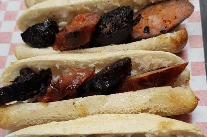Bocadillo de 'chorimorci'