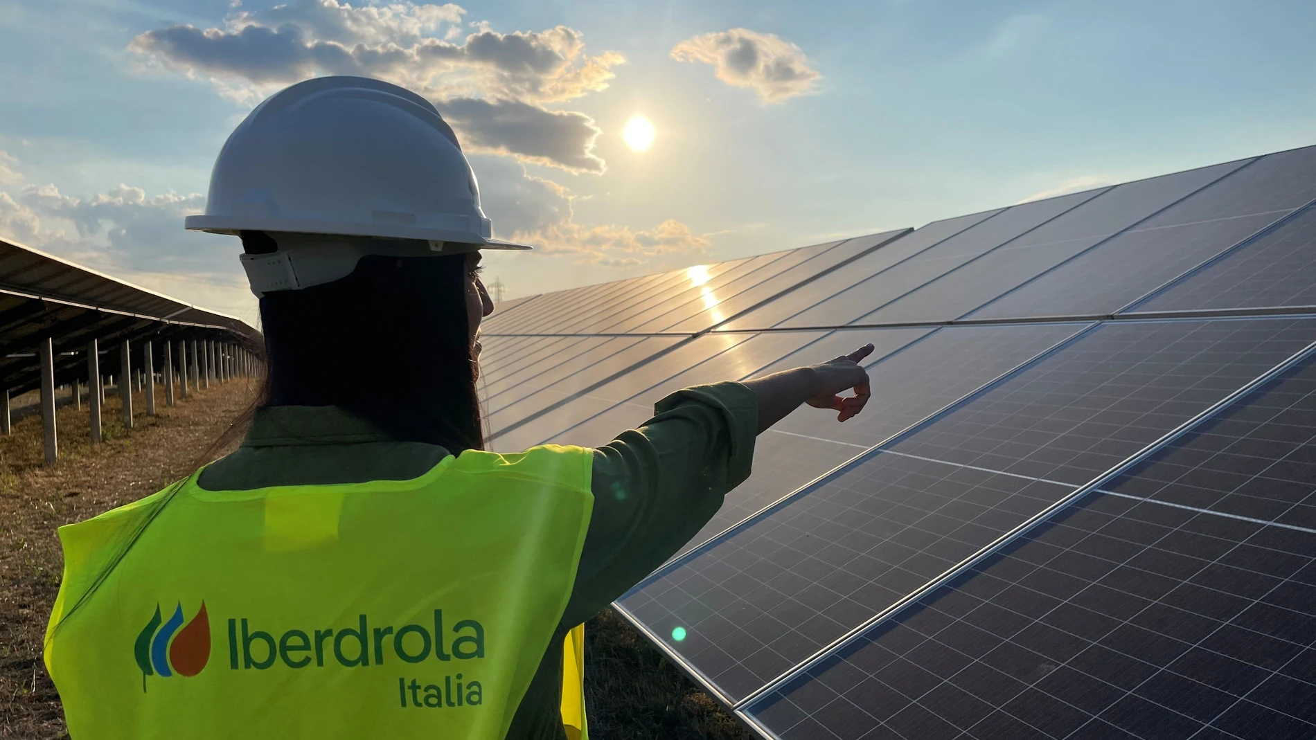 Instalación renovable de Iberdrola en Italia