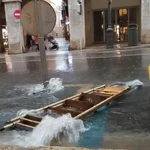 Incidencias por las fuertes lluvias en Mallorca
