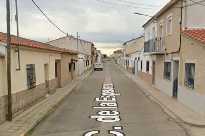 Calle Esperanza, en Alberche del Caudillo