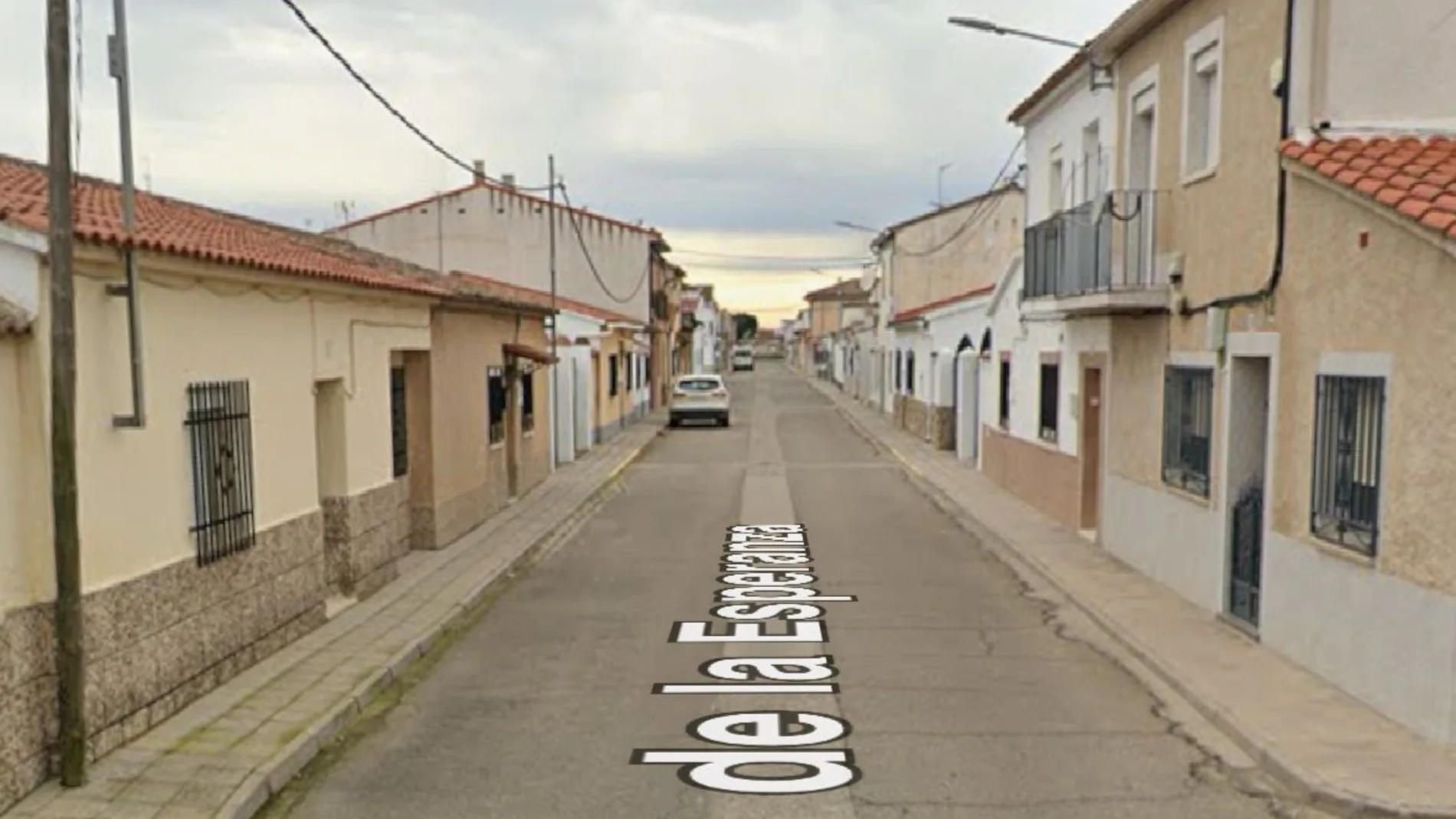 Calle Esperanza, en Alberche del Caudillo
