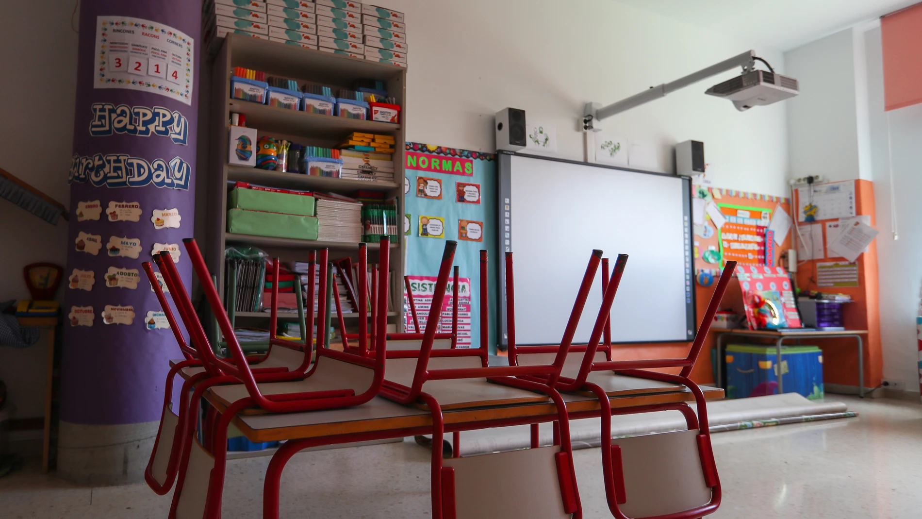 Más de 700.000 escolares de Infantil, Primaria y Educación Especial comienzan el curso este miércoles