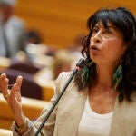 La ministra Ana Redondo en el Pleno del Senado. David Jar