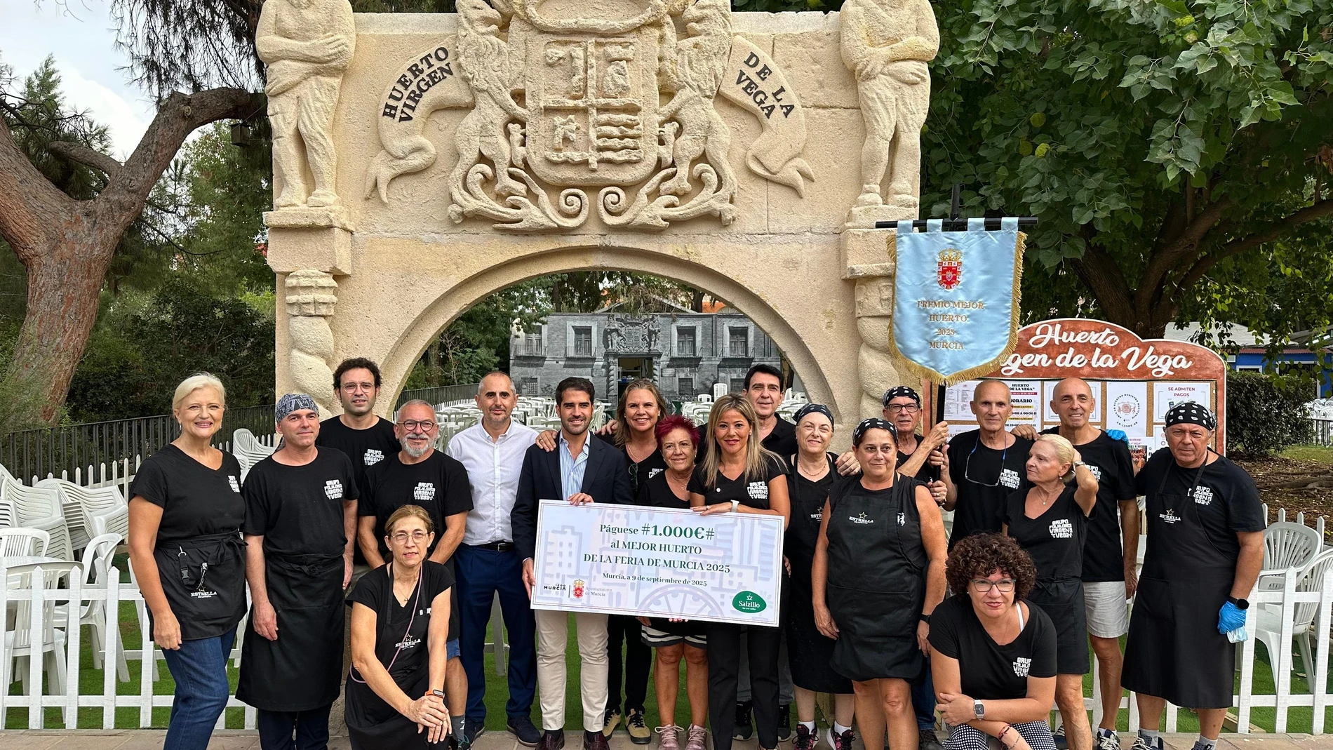 El Huerto Virgen de la Vega, ganador del premio del segundo Concurso de Fachadas del jardín del Malecón REMITIDA / HANDOUT por AYUNTAMIENTO DE MURCIA Fotografía remitida a medios de comunicación exclusivamente para ilustrar la noticia a la que hace referencia la imagen, y citando la procedencia de la imagen en la firma 09/09/2025