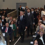 Sen llega al acto de toma de posesión de Eduardo Santiago como subdelegado del Gobierno en Palencia