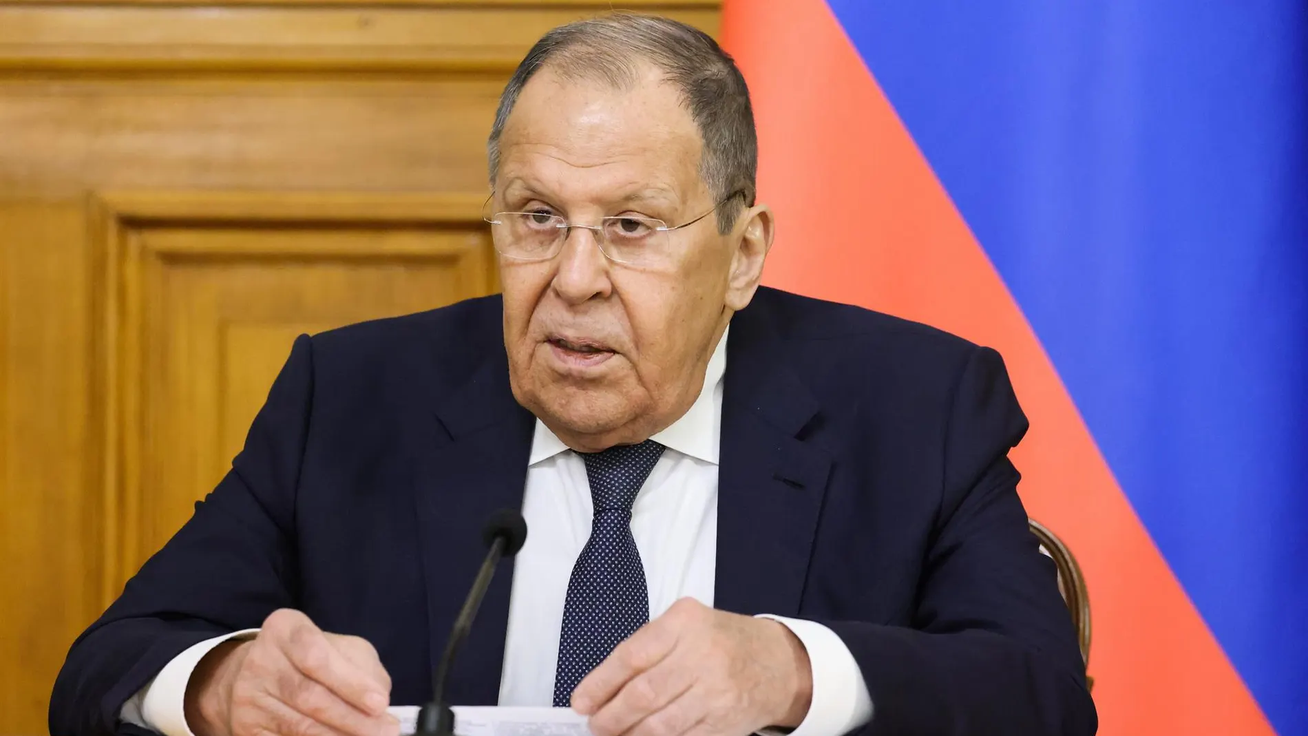 UE.- Lavrov afirma que las acusaciones contra Rusia por los problemas en el avion de Von der Leyen "no tienen sentido"