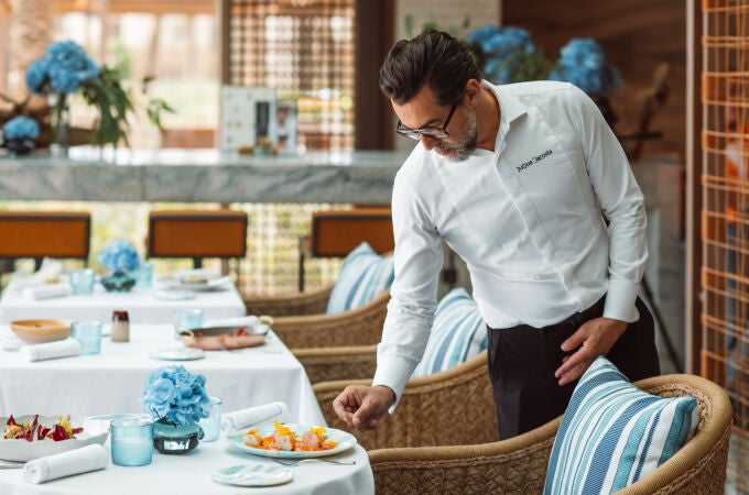 El chef Quique Dacosta ha diseñado una exquisita propuesta en dos espacios de Royal Mansour Tamuda Bay