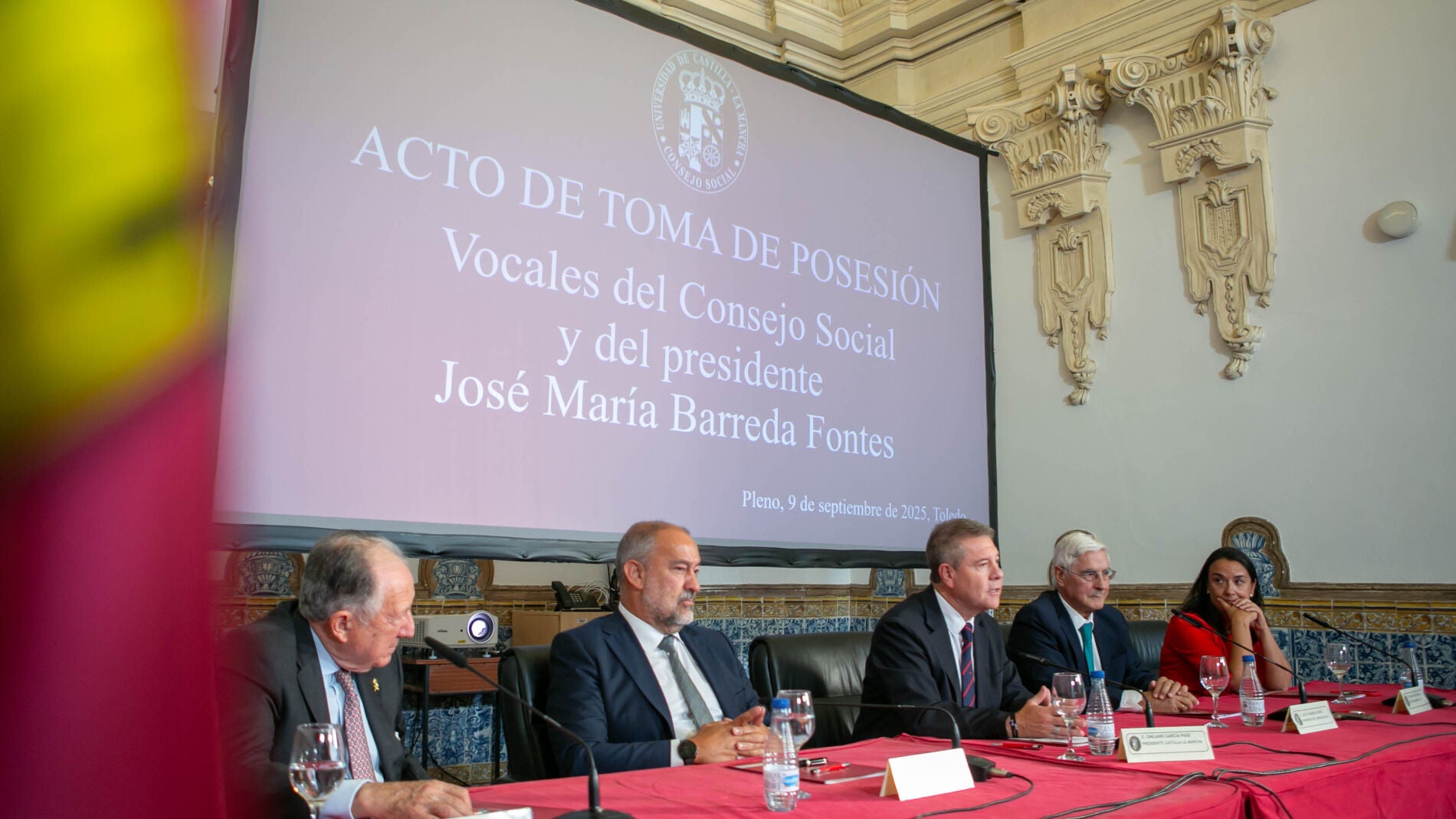 Toma de posesión del presidente y de los vocales del Consejo Social de la UCLM