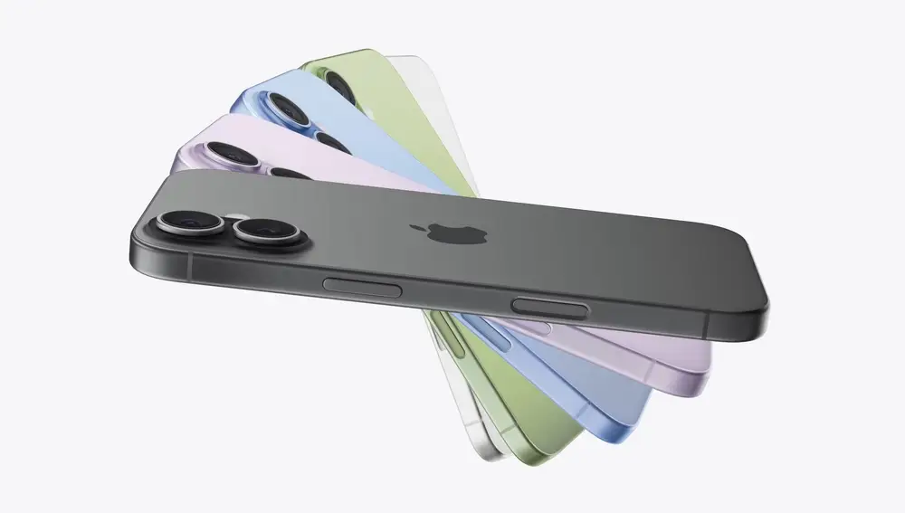 iPhone 17 en varios colores