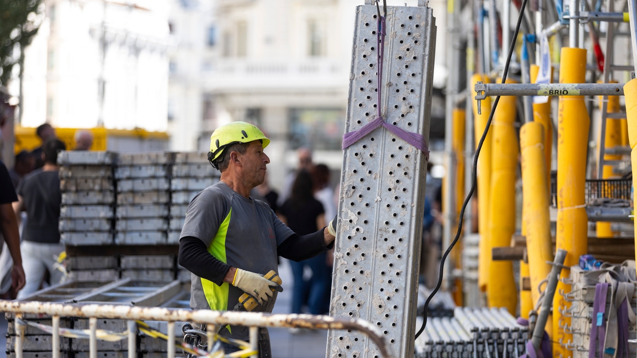 La construcción envejece sin relevo: sólo el 10% de su mano de obra es joven