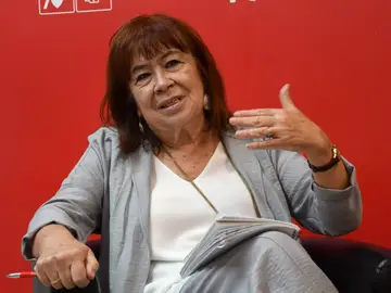 Cristina Narbona participa hoy jueves en el ciclo Debates Socialistas SEGOVIA, 11/09/2025.- La presidente del PSOE, Cristina Narbona, participa hoy jueves en el ciclo Debates Socialistas, organizado por el PSOE de Segovia.. EFE/Pablo Martín