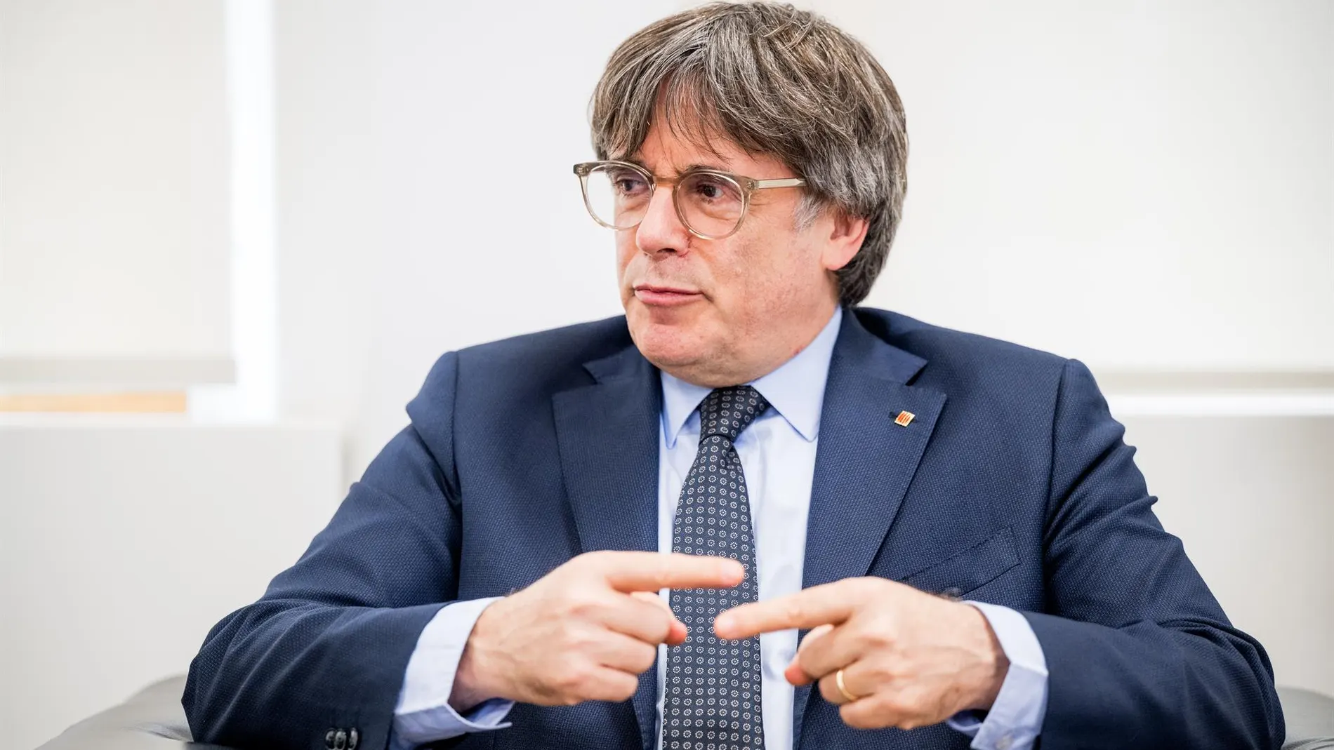 Diada.- Puigdemont desea una buena Diada "por la independencia y el futuro de la nación"
