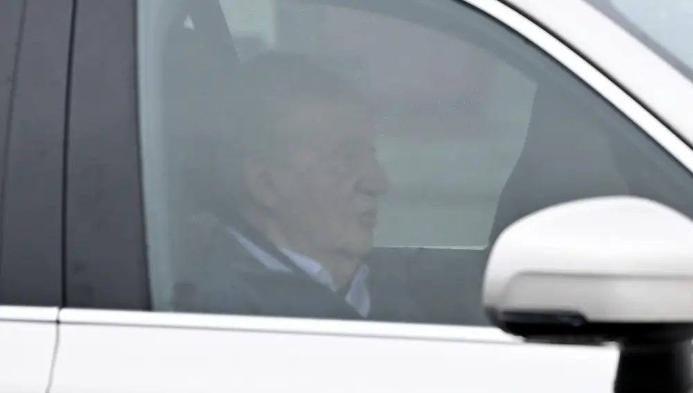 El Rey Juan Carlos I, este jueves en Sanxenxo