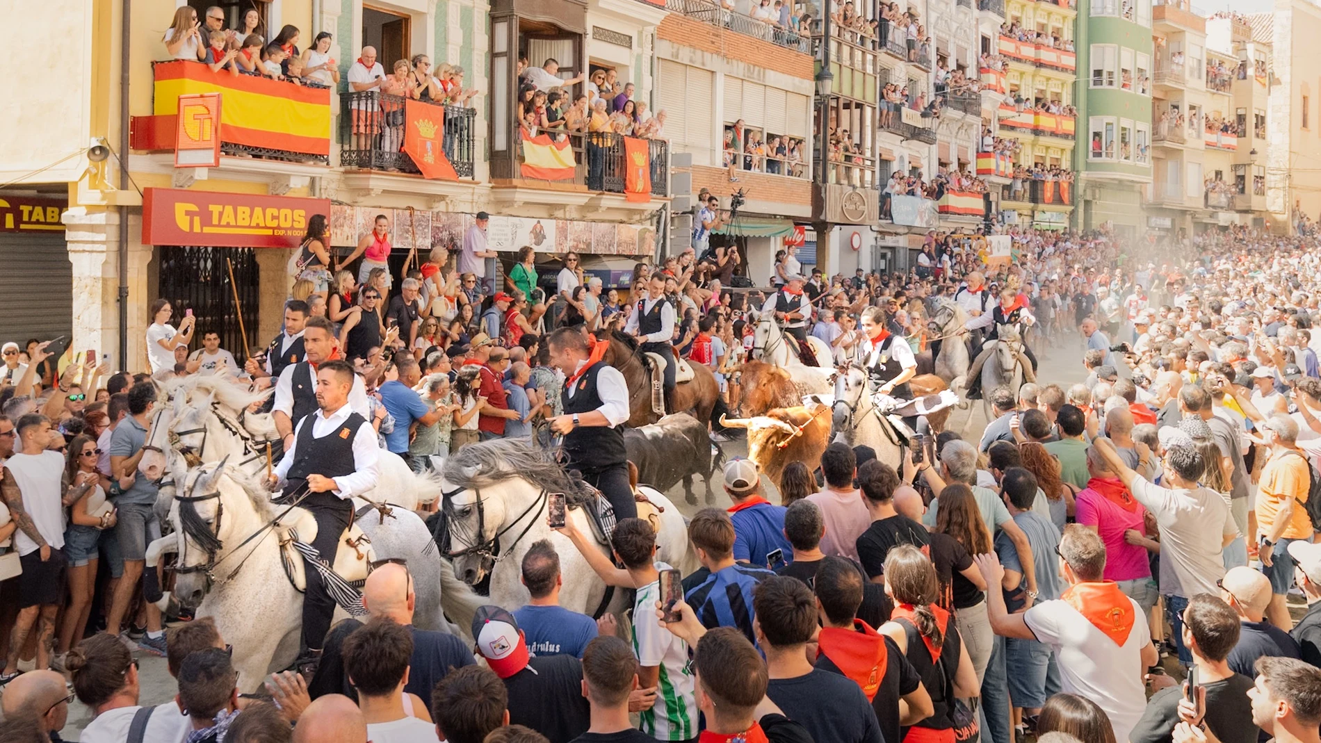 Cuarta Entrada de Toros y Caballos de Segorbe REMITIDA / HANDOUT por J.PIQUER Fotografía remitida a medios de comunicación exclusivamente para ilustrar la noticia a la que hace referencia la imagen, y citando la procedencia de la imagen en la firma 11/09/2025
