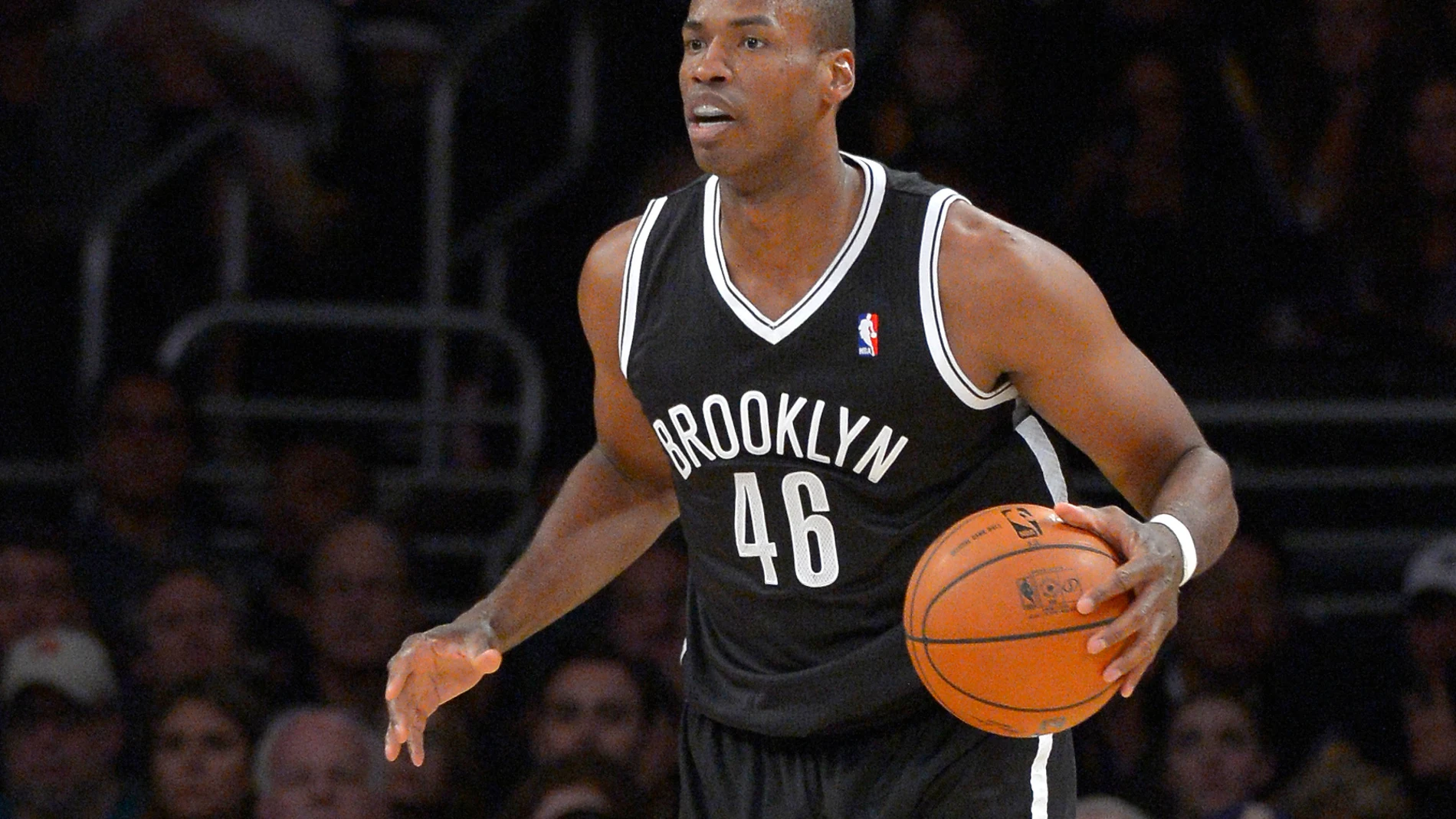 Jason Collins, en su etapa en los Brooklyn Nets