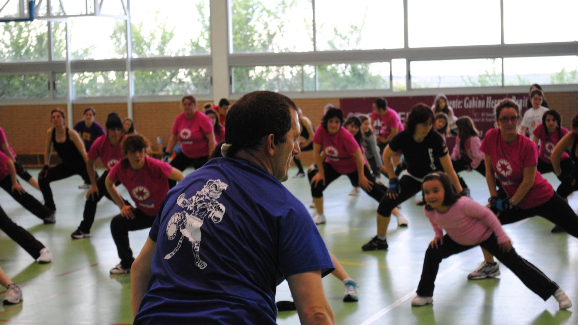 Actividad del programa de Deporte Social de la Diputación de Segovia