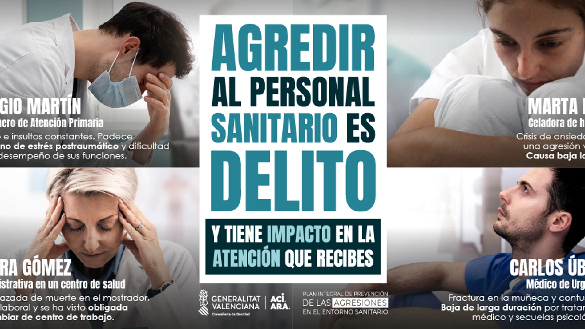 Si pegas a un médico o enfermero, te multarán con hasta 60.000 euros sin necesidad de recurrir al juzgado