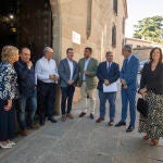 Sanz Merino mantiene una reunión en materia de transporte con el presidente de la Diputación de Ávila, Carlos García