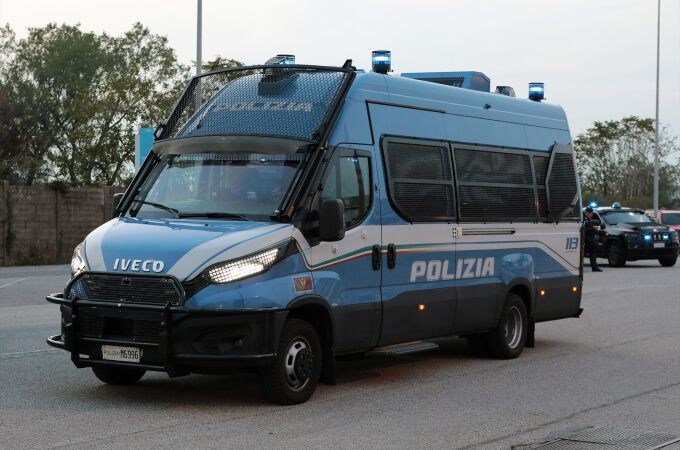 Policía italiana