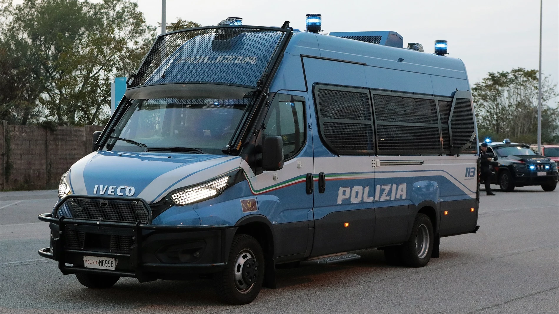 Policía italiana