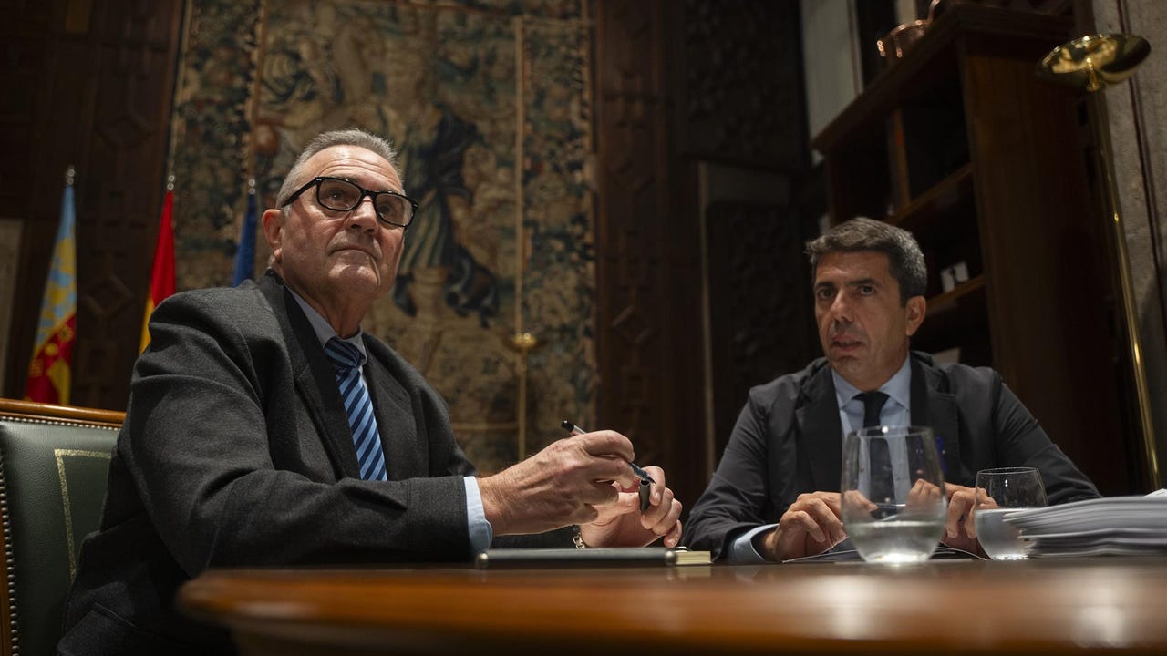 Mazón anuncia que el 5 de noviembre remodelará de nuevo su Consell