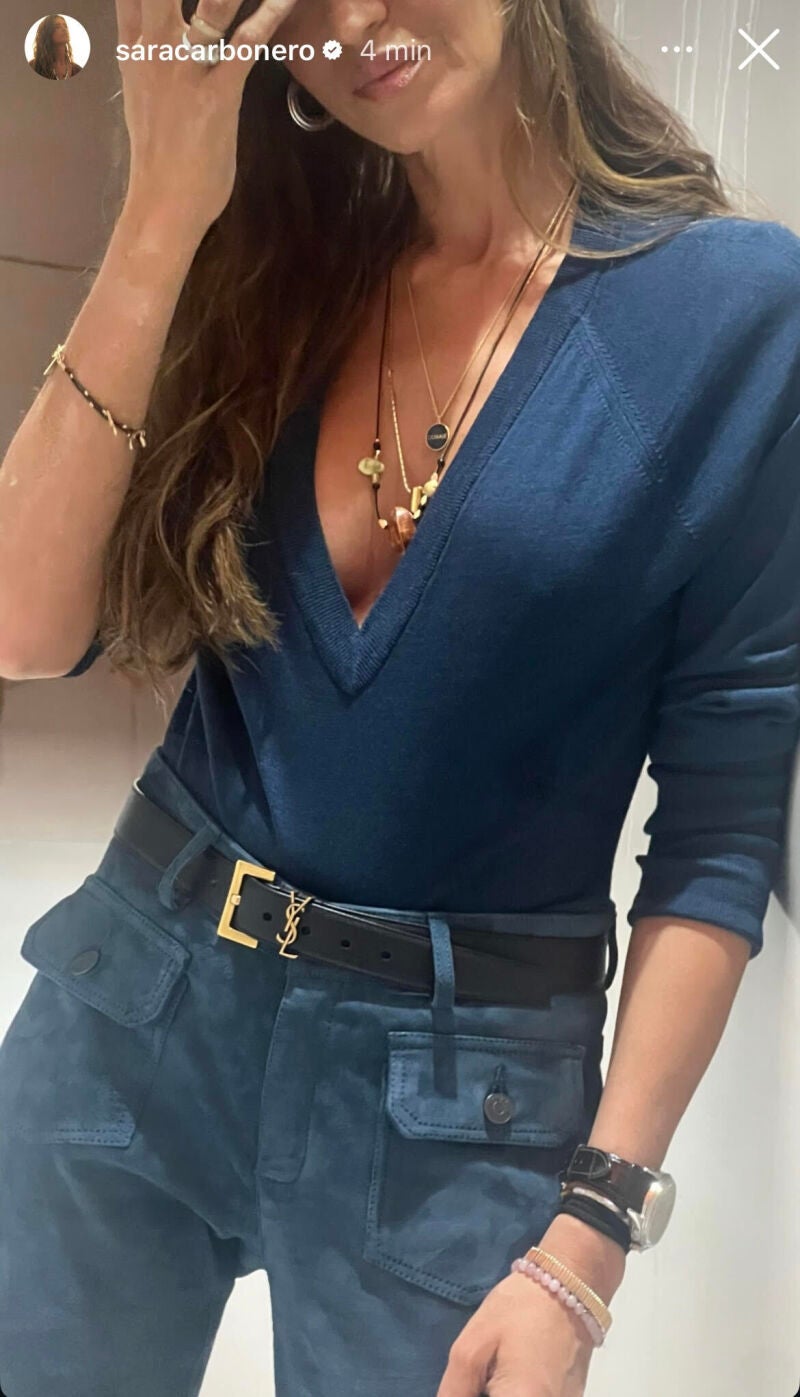 El look de Sara Carbonero.