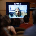 Rueda de prensa desde la Flotilla de la Libertad rumbo a Gaza