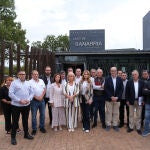La consejera Leticia García y la viceconsejera Mar Sancho se han reunido este viernes en Galende (Zamora) con representantes de las asociaciones empresariales de las zonas de Sanabria y Carballeda 