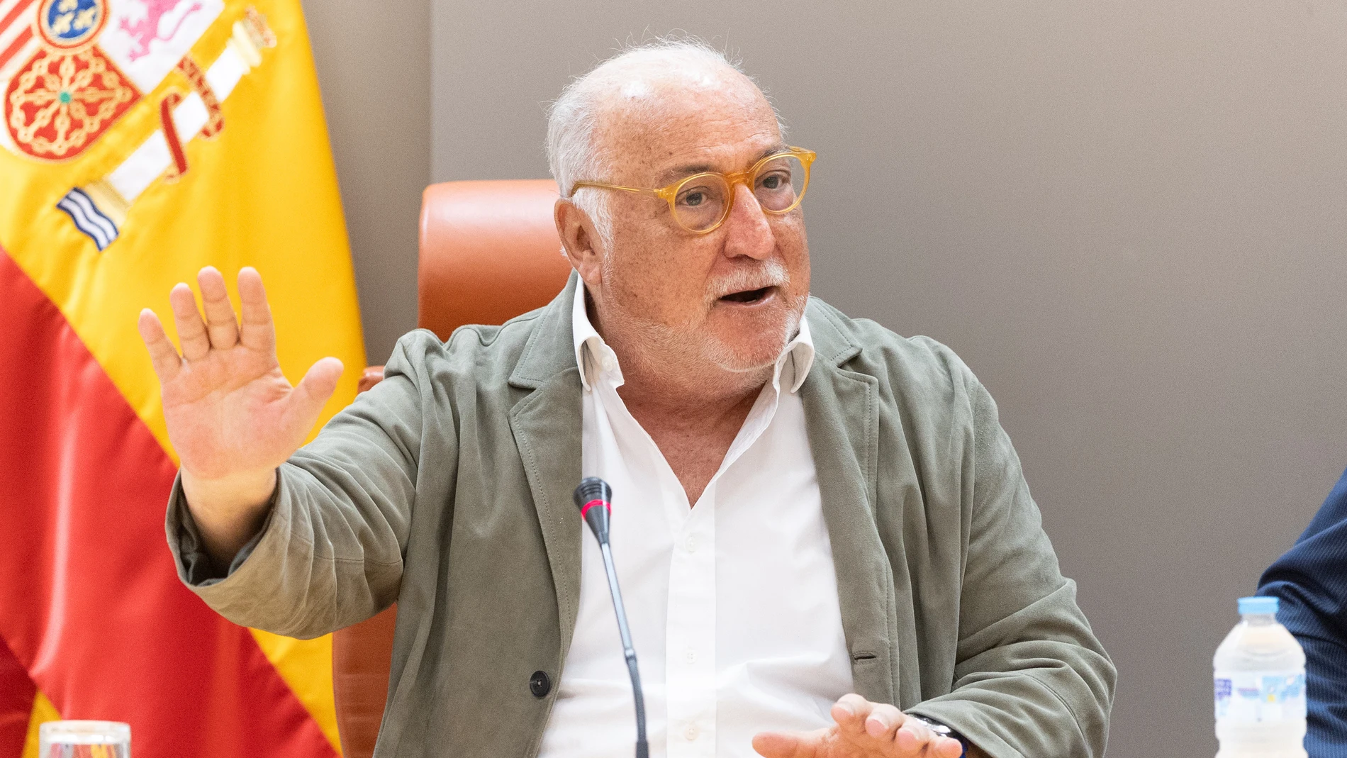 El director general de la DGT, Pere Navarro, inaugura la Jornada técnica 'Seguridad vial y furgonetas', en la sede de la DGT, a 12 de septiembre de 2025, en Madrid (España). La jornada está dedicada a abordar los principales retos, riesgos y propuestas vinculadas al uso de furgonetas en las carreteras españolas. Además, analizan los factores de siniestralidad o comportamiento al volante.12 SEPTIEMBRE 2025;SEGURIDAD VIAL;CARRETERAS;TRANSPORTE: FURGONETASEduardo Parra / Europa Press12/09/...