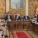 Javier Iglesias preside el pleno de la Diputación de Salamanca