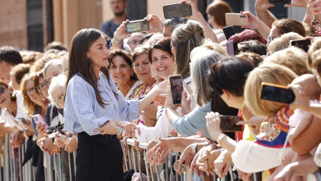 La Reina Letizia en La Rioja.