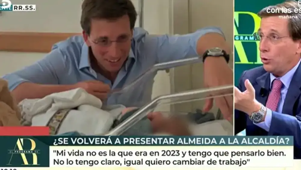 Almeida en "El programa de Ana Rosa"