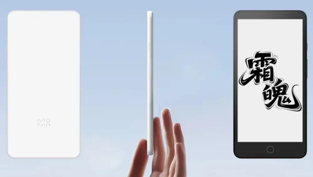 El diseño al completo del Xiaomi Moaan InkPalm Mini Plus 2