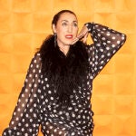 Rossy de Palma con look de lunares.