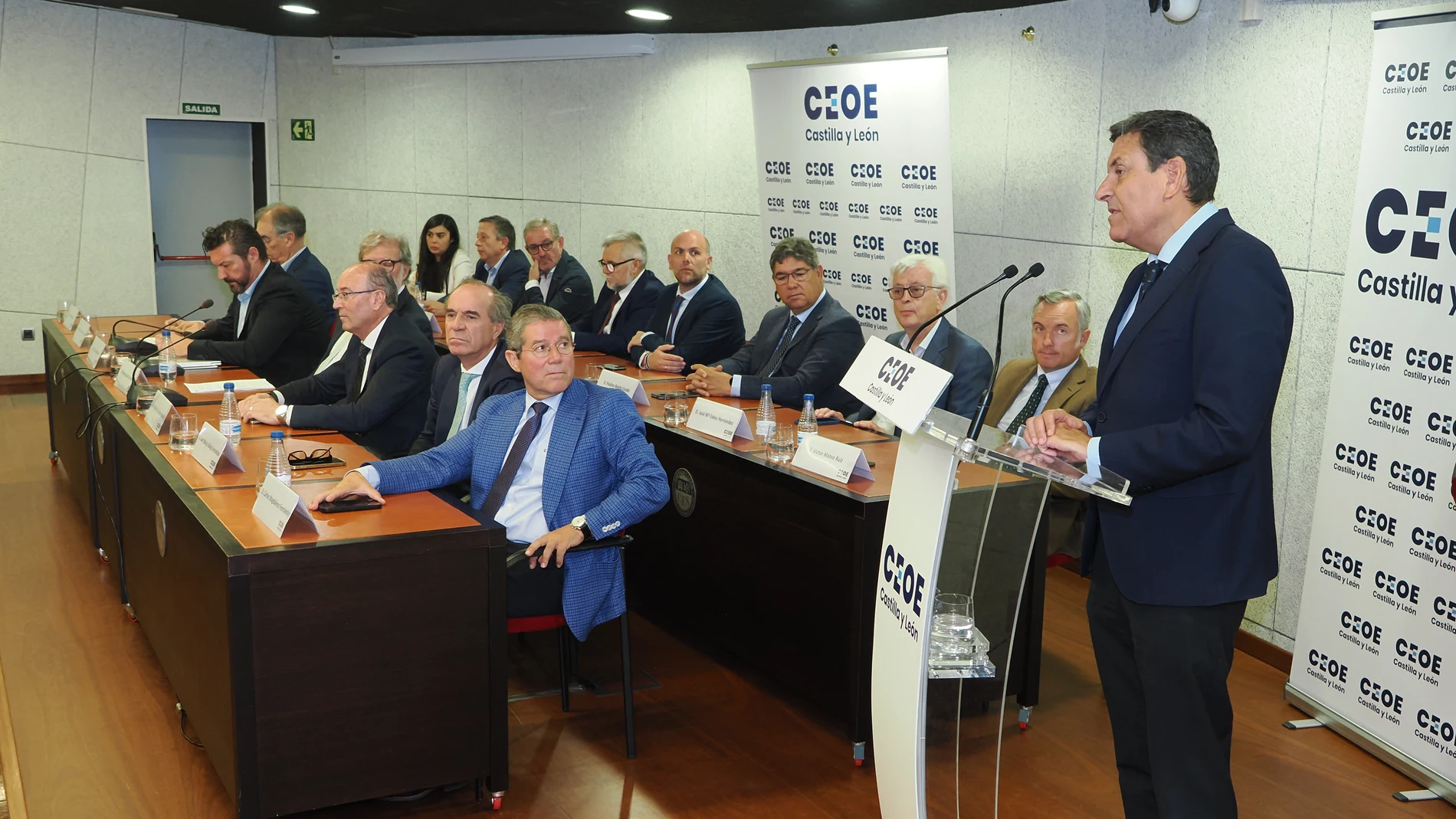 Fernández Carriedo interviene en la Asamblea General Electoral de la CEOE Castilla y León