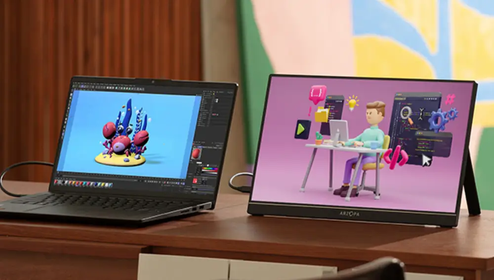 Si bucas un buen monitor portátil, este es un acierto