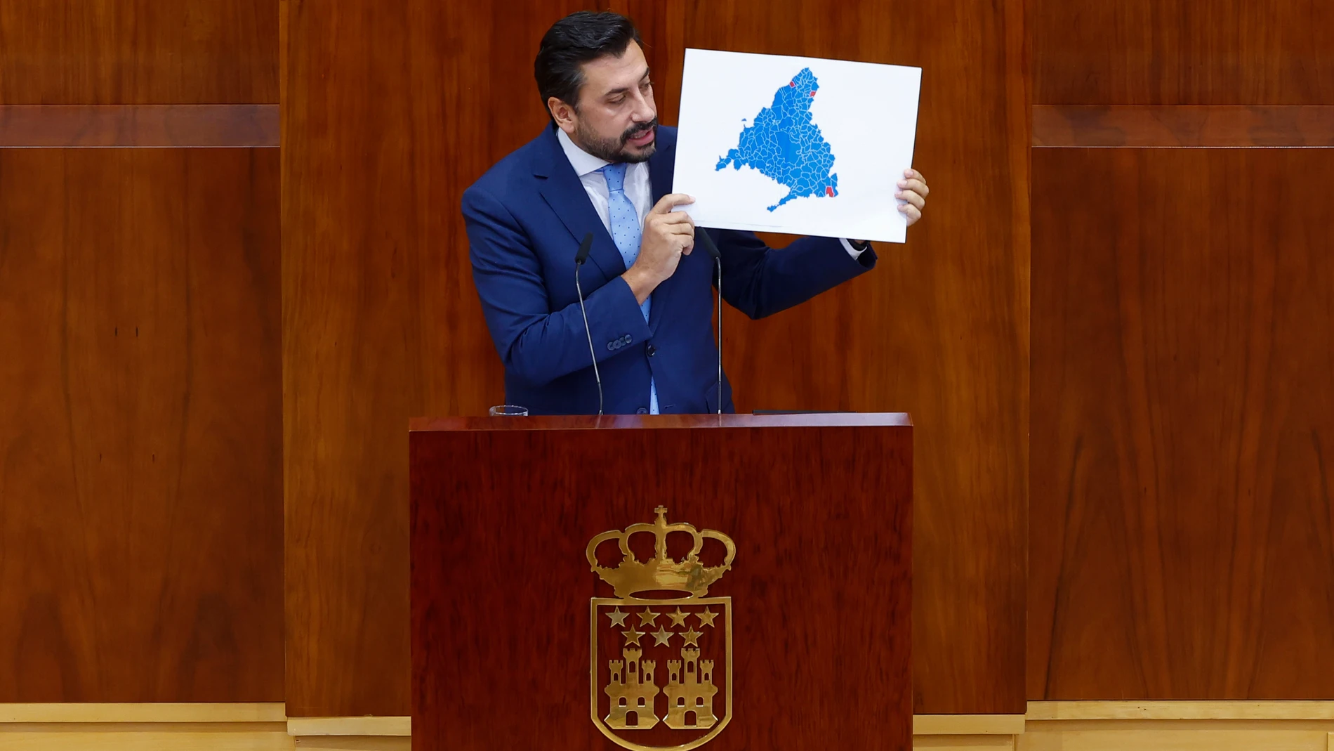 Asamblea de Madrid. Debate sobre el Estado de la Región. Carlos Díaz Pache.