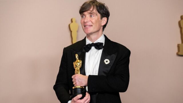 Cillian Murphy, con el Oscar a mejor actor por 'Oppenheimer'